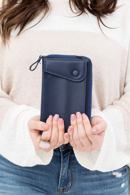 Easy On-the-Go Cross Body Convertible Wallet