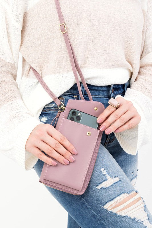 Easy On-the-Go Cross Body Convertible Wallet