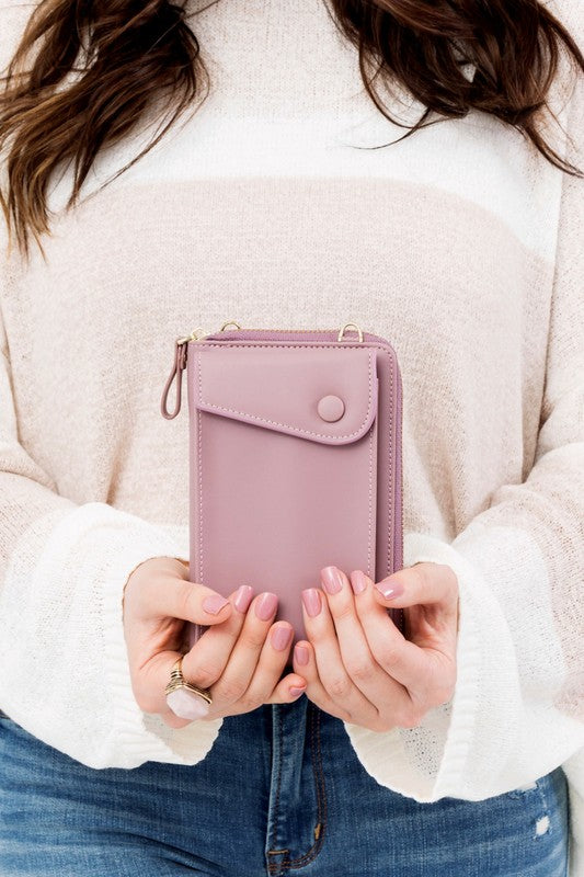 Easy On-the-Go Cross Body Convertible Wallet