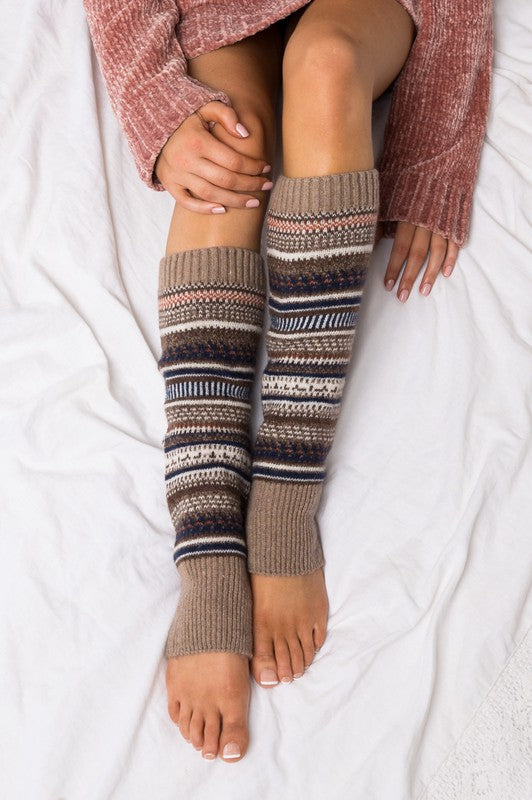 Fireside Fairisle Legwarmers