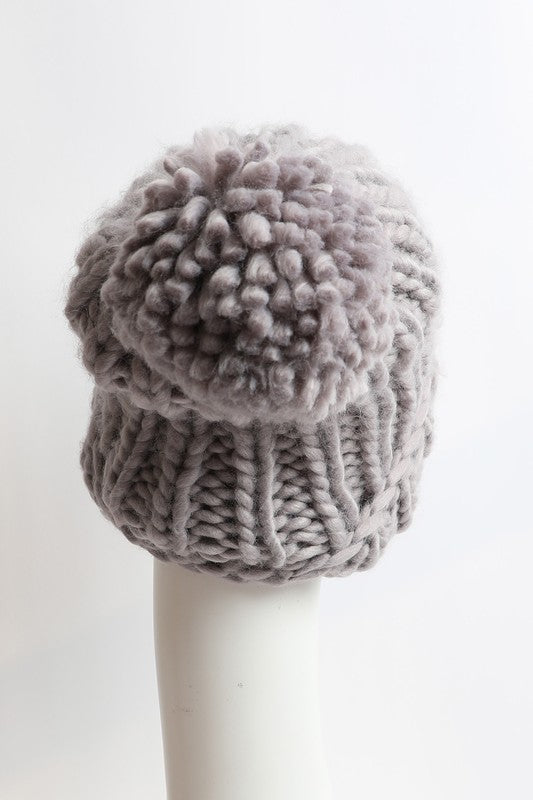 Cozy and Soft Chunky Cable Knit Beanie