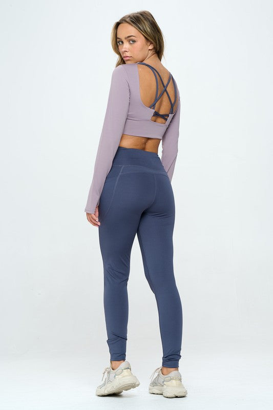 Revive Two-Tone Activewear Set