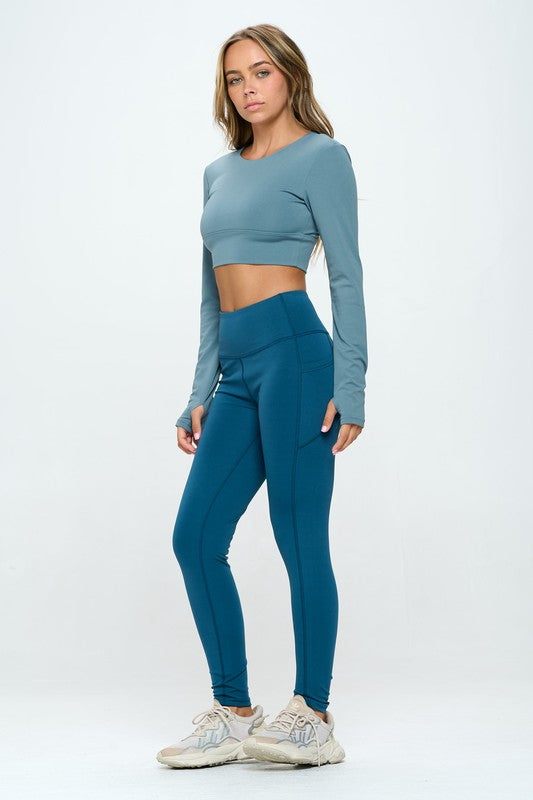 Revive Two-Tone Activewear Set