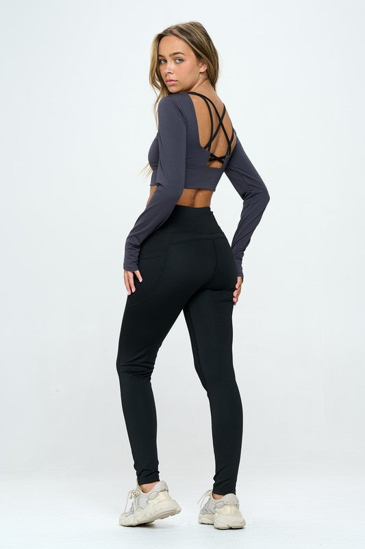 Revive Two-Tone Activewear Set