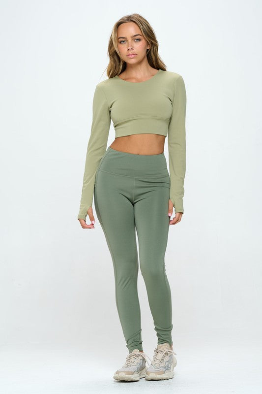 Revive Two-Tone Activewear Set