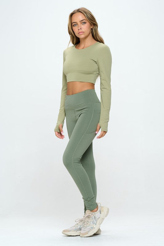 Revive Two-Tone Activewear Set