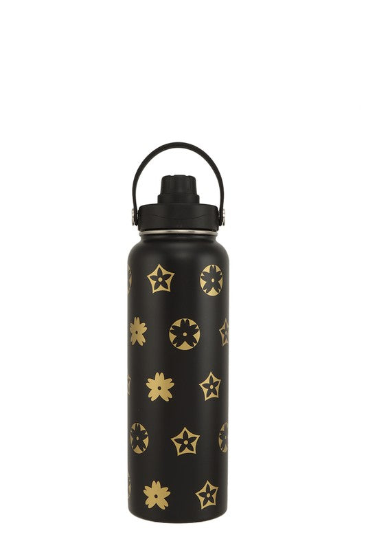 Cute and Cozy Sips On-the-Go 40oz Geometric Printed Tumbler