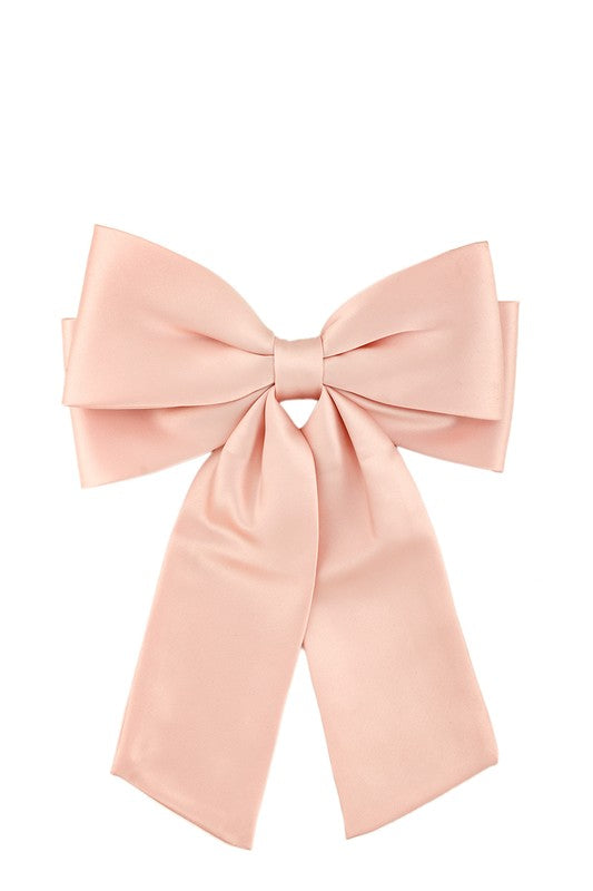 Simple and Sweet Ribbon Bow Hair Pin