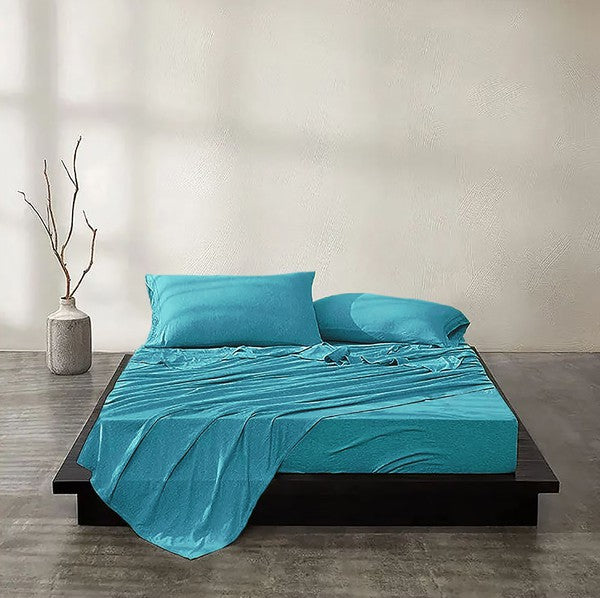 Mermaid Dreams Turquoise Extra Soft Luxury Sheet Set